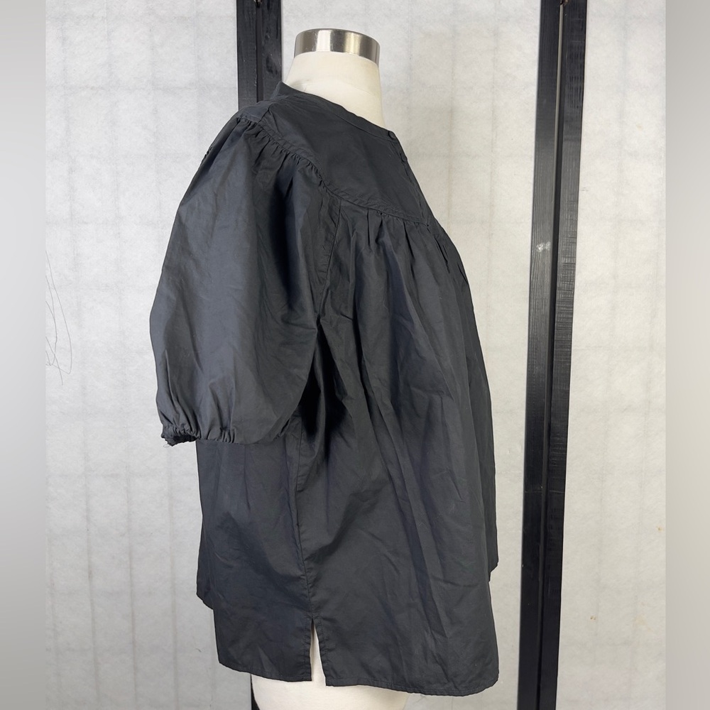J. Crew Charcoal Button-Up Blouse - Picture 4 of 11